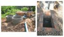 Friends from RC PURSAT are building latrine